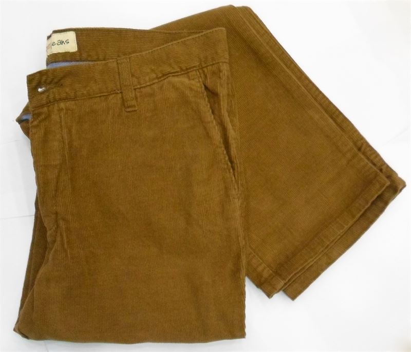 Buy Navy Slim Fit Corduroy Trousers online  Looksgudin
