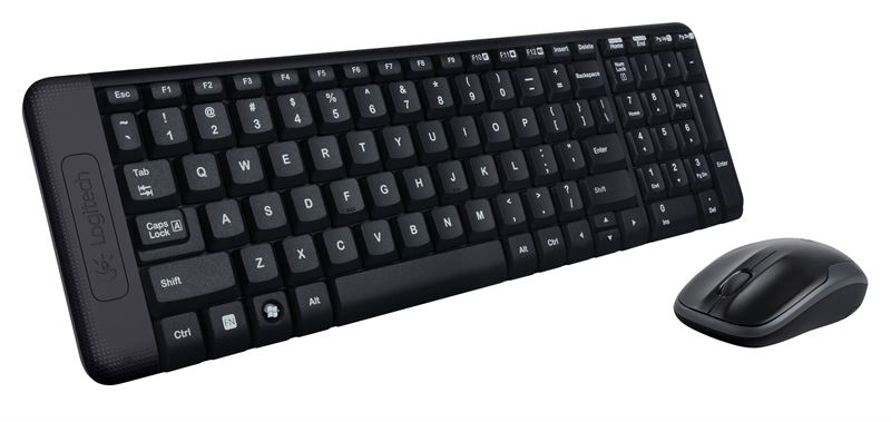 Logitech Wireless Mouse & Keyboard Combo (MK220) (920-003554)