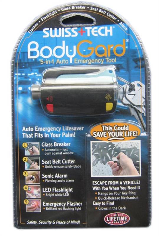 SwissTech BodyGuard  81000 5-in-1 Auto Emergency Tool