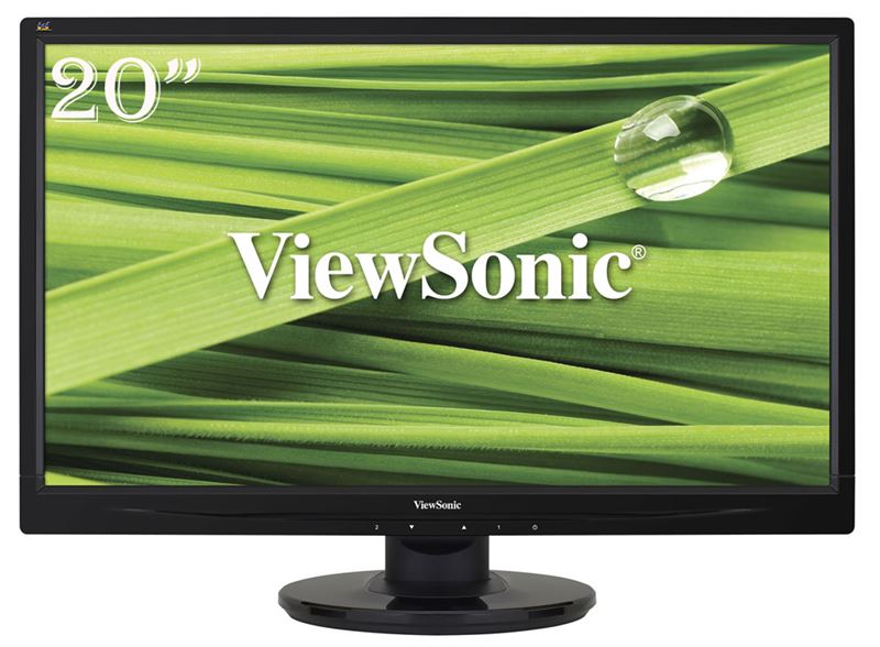 Viewsonic 20 Inch LED Monitor (VA2046A)