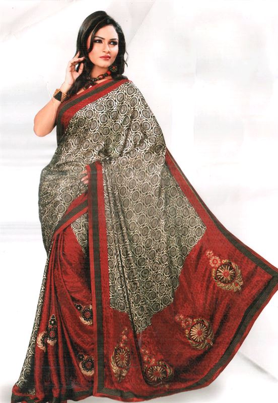 Jacquard Silk Saree (MIS0035)