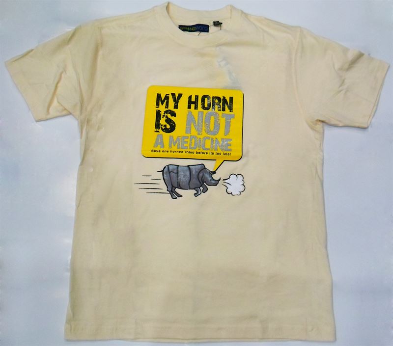 Springwood Cream Printed T-shirt (SW17 KFVAR13)