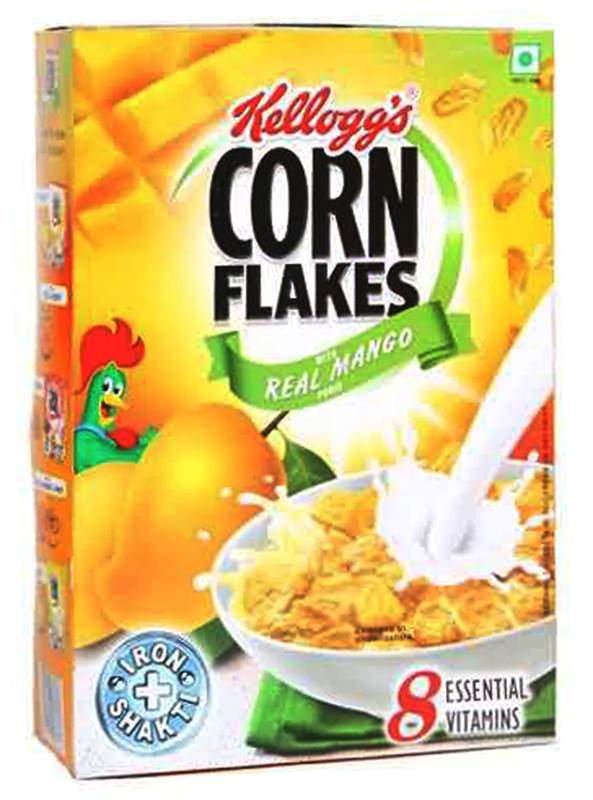 Kelloggs Corn Flakes with Real Mango Puree (300g)