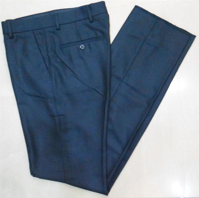 Peter England Men's Blue Formal Pant (PTF51302327)