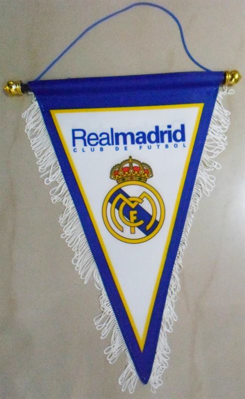 Real Madrid Triangular Flag