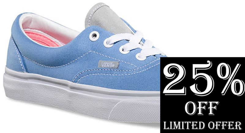 Vans Era 2 Tone Silverlake Blue/High Rise Shoe (901303)