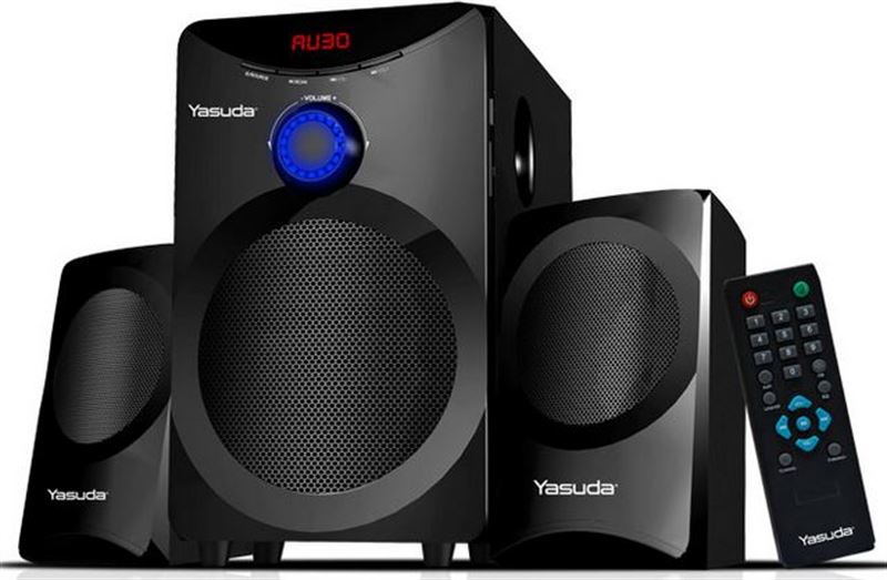 Yasuda 2.1 Speaker (YS C276N) (With Remote Control)
