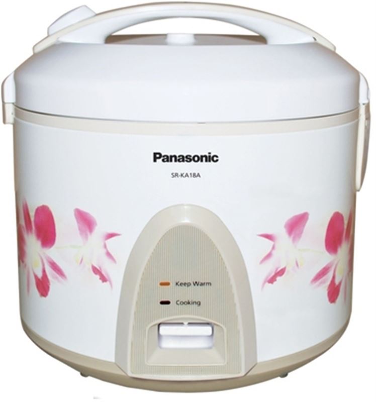 Panasonic 1.8 Ltr Rice Cooker (SR KA 18 A-R)