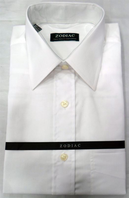 Zodiac Easy Care Formal Shirt White (00) 001