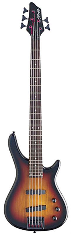 5 String Fusion Electric Bass Guitar (Stagg BC300/5 SB )