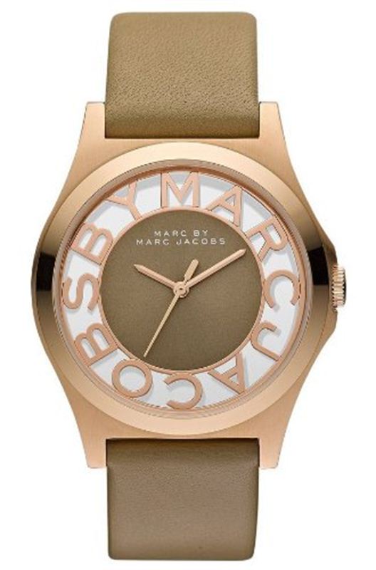 New Watch MARC BY MARC JACOBS MBM1245 SKELETON LEATHER STRAP LADY WATCH