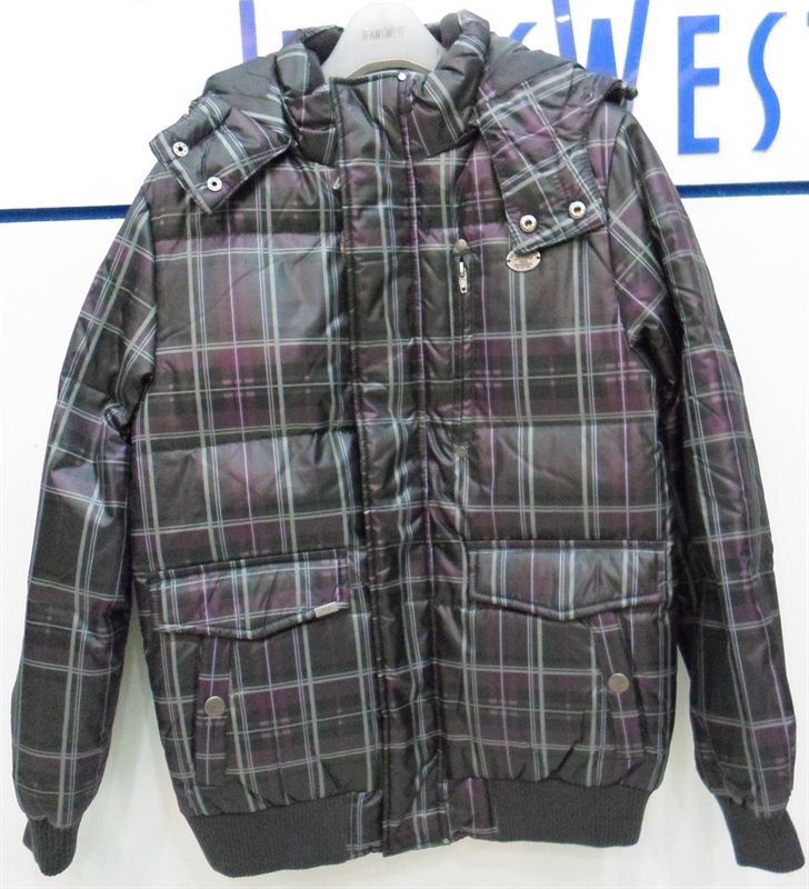 Jeanswest Gents Purple check Jacket(05 323509)