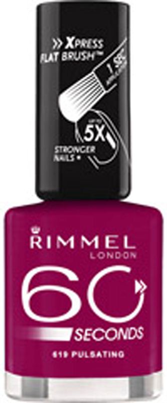 RIMMEL LONDON 60 SEC NAILPOLISH 619 PULSATING