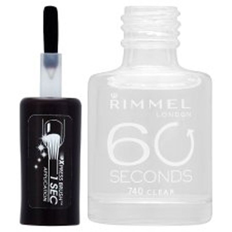 Rimmel London 60 Sec Nailpolish 740 Clear Send Gifts And Money To Nepal Online From Www Muncha Com