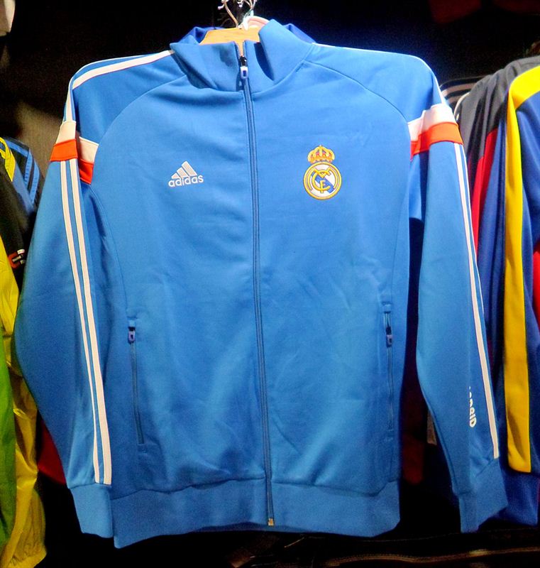 Real Madrid CF Blue Track  Jacket (Premium Quality)
