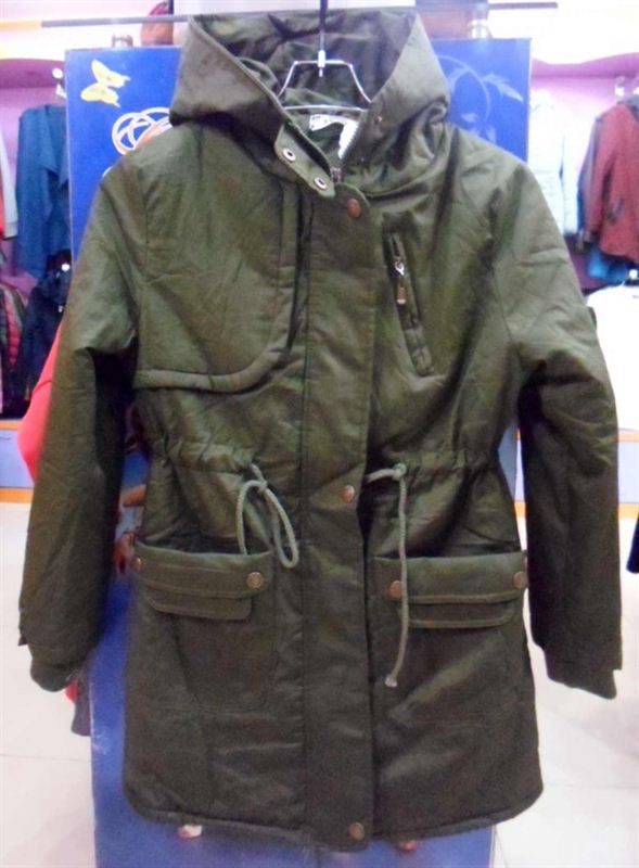 Get Gorgeous Ladies Army Green Long Jacket