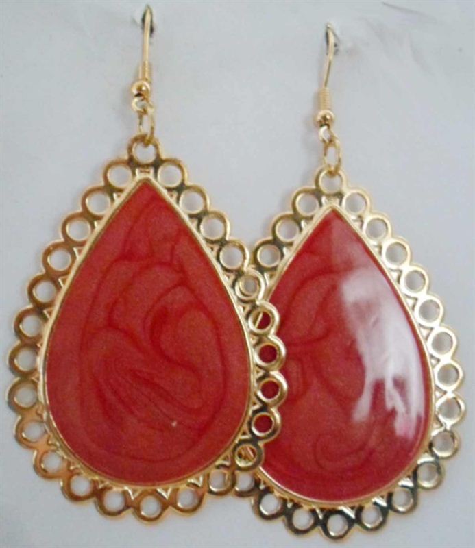 Korean Oval Danglers and Drops (S48)