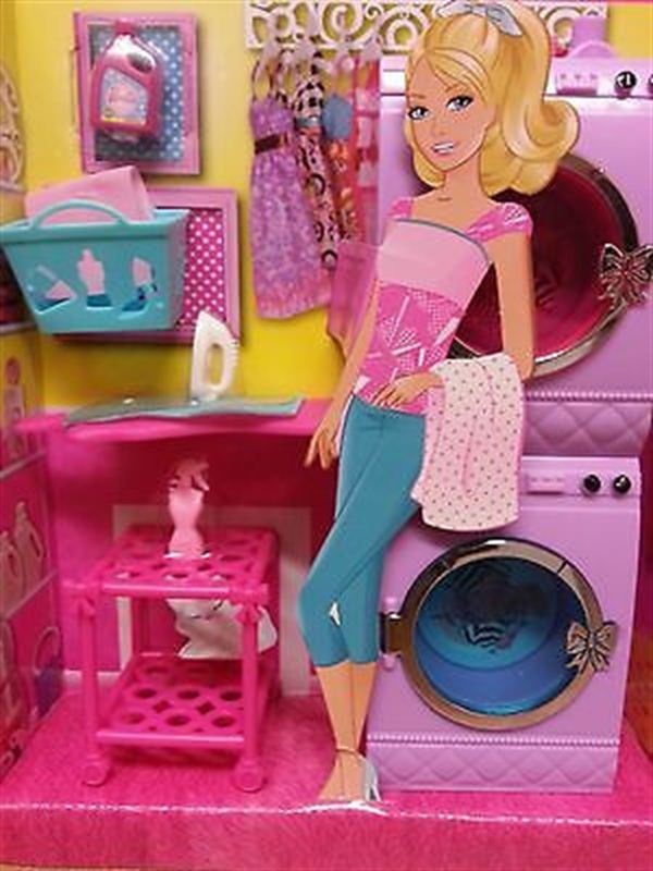barbie washing machine set