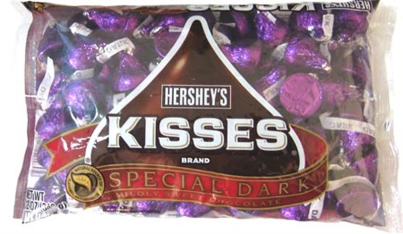 Hershey's Kisses Brand Special Dark Mildly Sweet Chocolate 340 gm