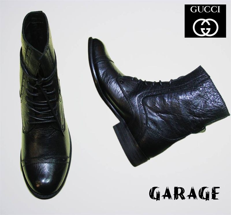 Garage Replica Gucci Leather Boot