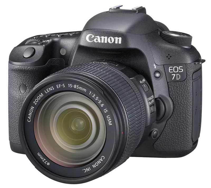 Canon EOS-7D DSLR Camera (with 15-85mm IS Lens)