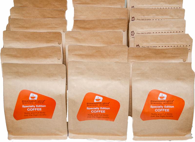 Himalayan Arabica Coffee SPECIALTY EDITION Fresh Roasted Beans 200g