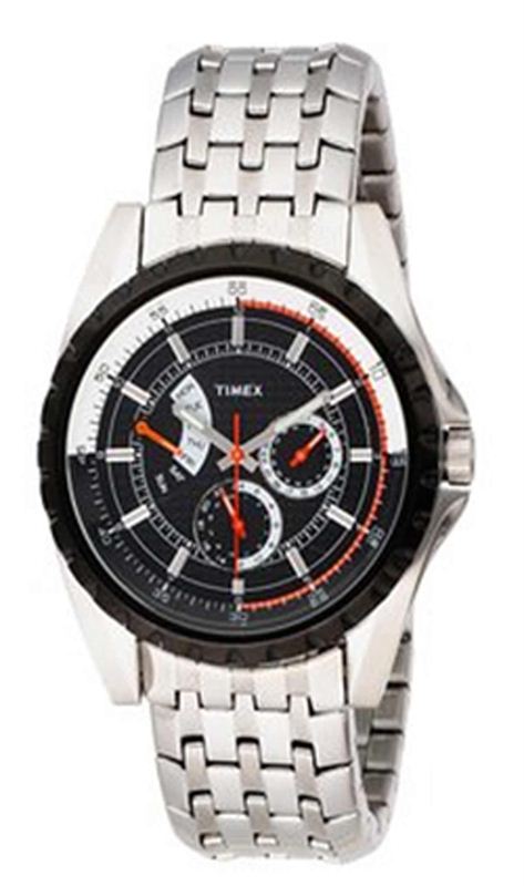 Timex Men's  Premium Collection Retrograde Chronograph Stainless Steel Bracelet Watch (T2M430)