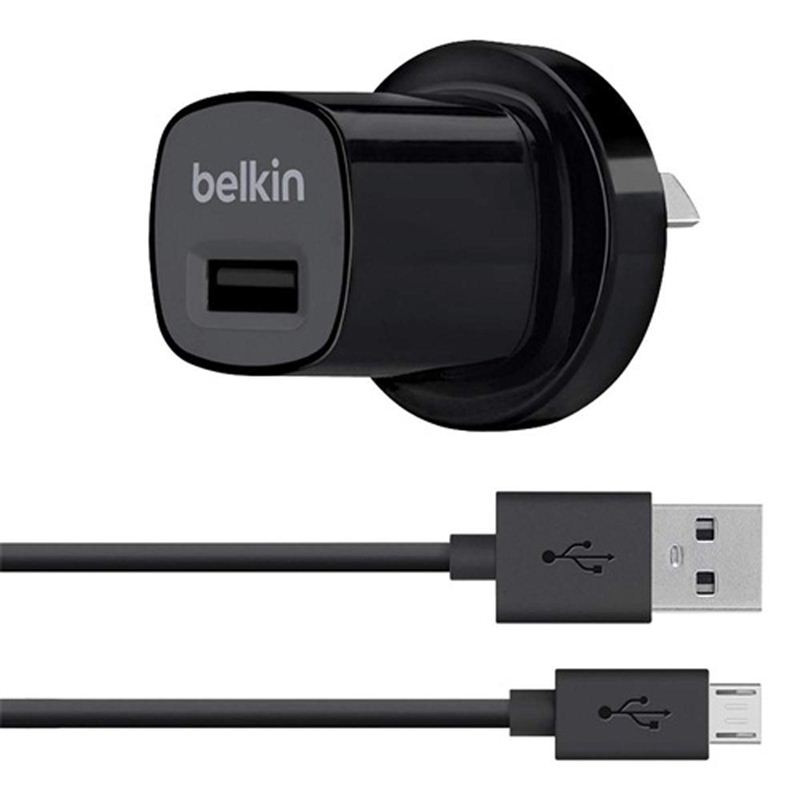 Belkin Micro Charge And Charge Sync Kit (F8M110sa04-BLK)