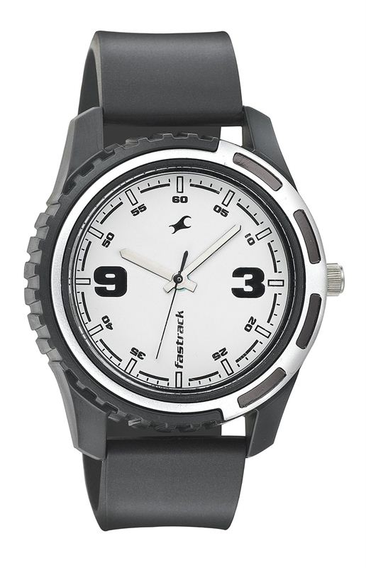 Fastrack Casual Analog White Dial Men's Watch (3114PP01)
