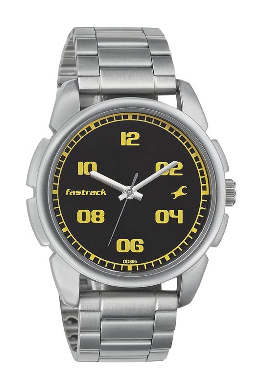 Fastrack casual analog best sale black dial men's watch