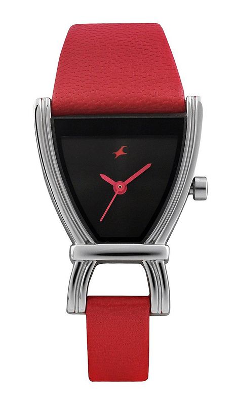 Fastrack Analog Black Dial Women's Watch (6095SL03)