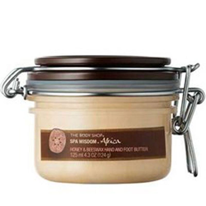 The Body Shop- SPA WISDOM AFRICA - HONEY & BEESWAX HAND/FOOT BUTTER - 125 mL