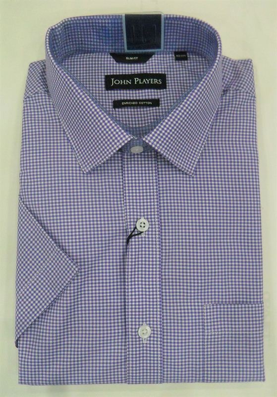 John Players Men's Formal Shirt (JP26S4B1A3)