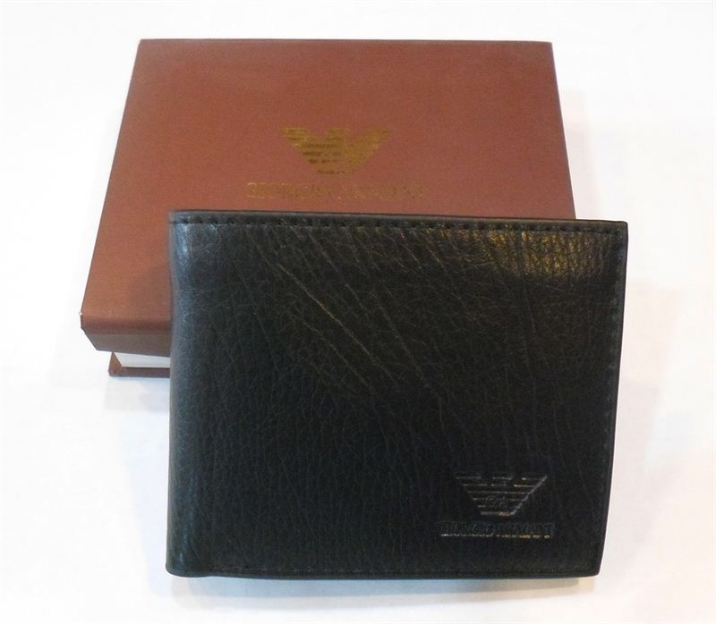 Armani hotsell wallet price