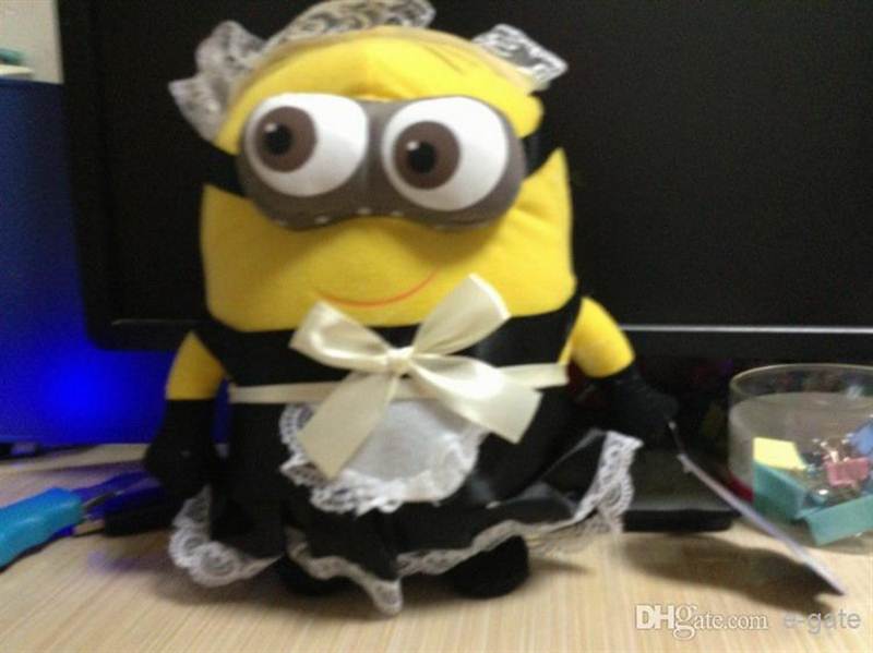 Soft Toy Minion As Maid (25cm)