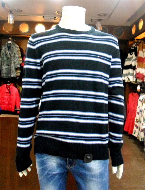 Dot Men's Stripe Sweater (A701315)