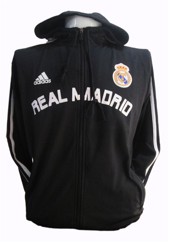 Real Madrid Black Club Jacket