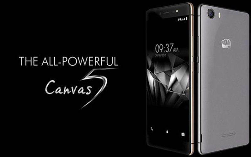 Micromax Canvas 5 (E481)