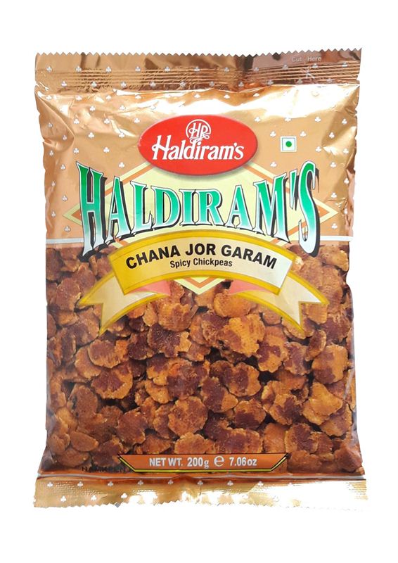 Haldiram's Chana Jor Garam (Spicy Chickpeas) (200g)