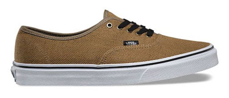 Vans authentic jute clearance walnut