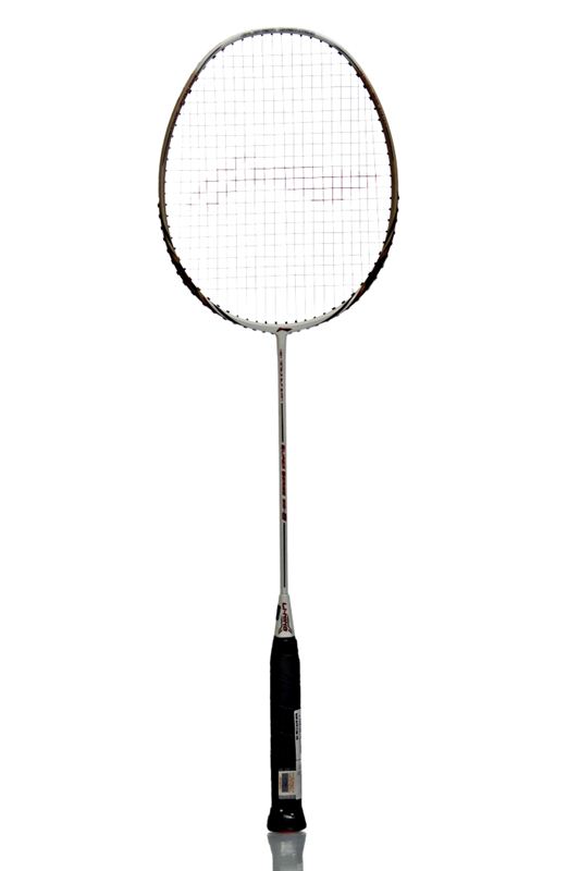 Li-Ning Super Ss-8 Badminton Racket- White/Mix
