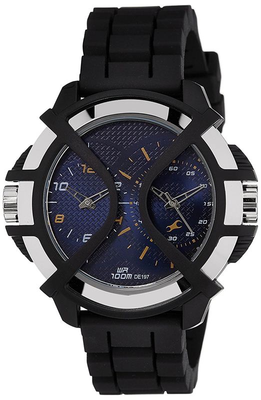 Fastrack Sport chronograph Time Blue Dial Men's Watch - 38016PP01