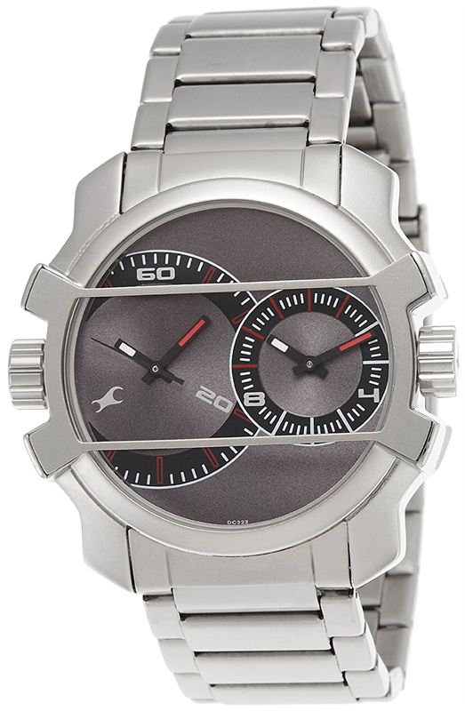 Fastrack dual time outlet analog watch