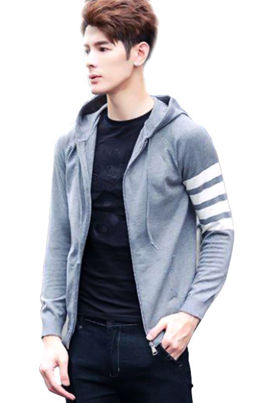 Men's Light Grey Hoodie (MH 002)