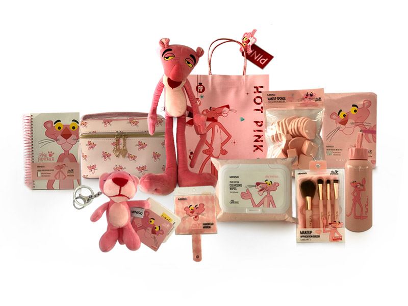 Pink Panther Package by Miniso