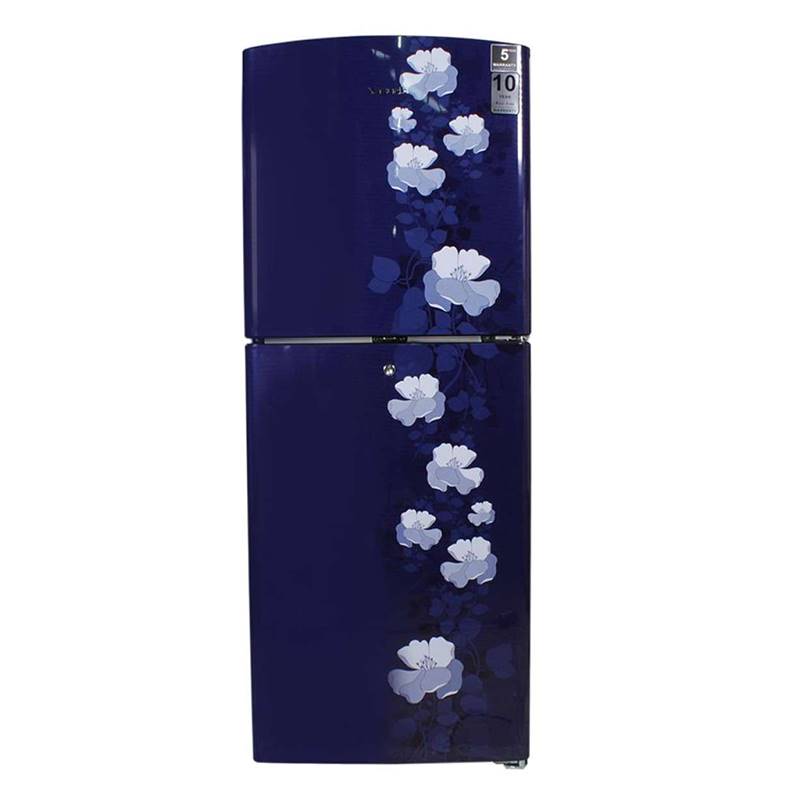 Yasuda 230L Double Door Refrigerator YSDH230BF- Blue Floral
