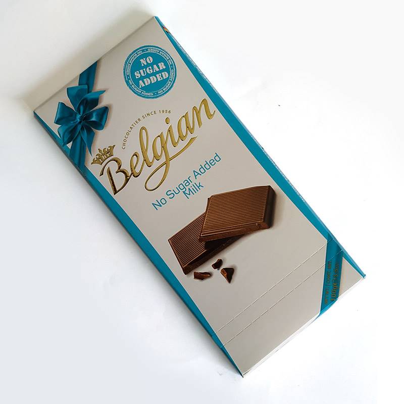 Belgian No Sugar Added Milk Chocolate 100g Send Gifts And Money To Nepal Online From Www Muncha Com