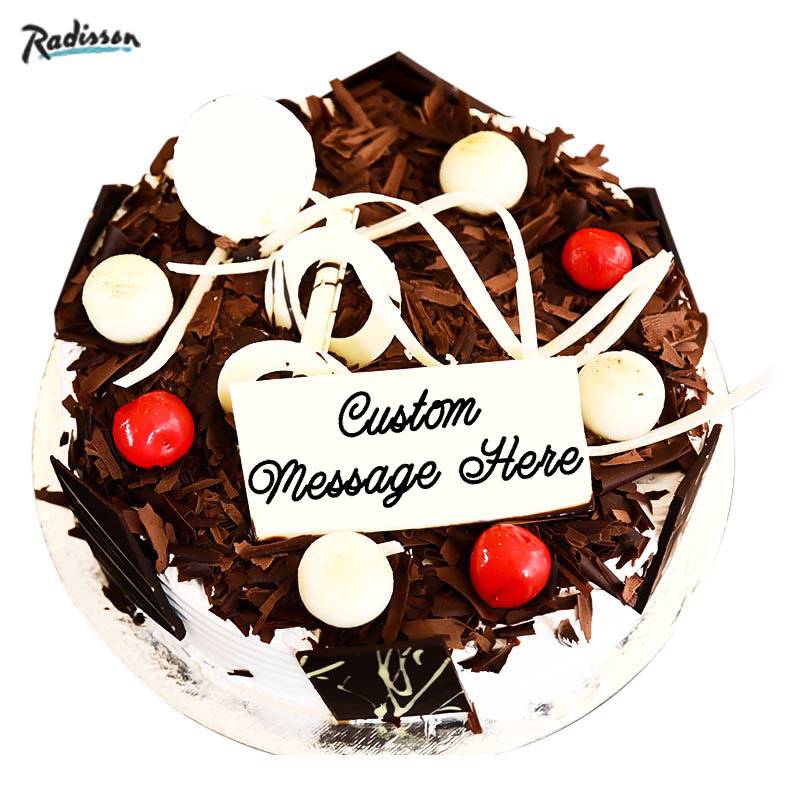 Special Black Forest Cake (1 kg) from Radisson Hotel