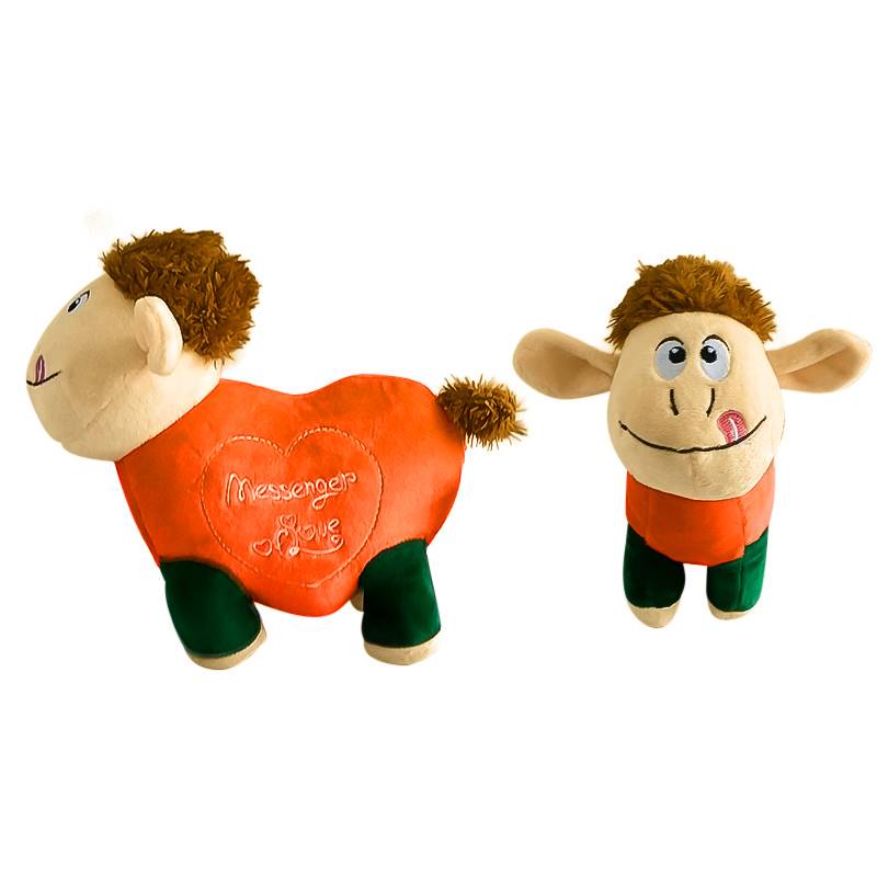 Shaun Orange Sheep Plush Toy
