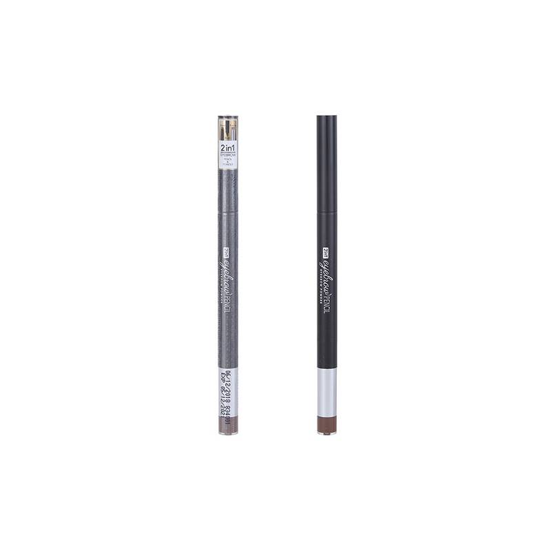 MINISO 2 in 1 Eyebrow pencil + Eyebrow Powder (05 Dark Coffee)